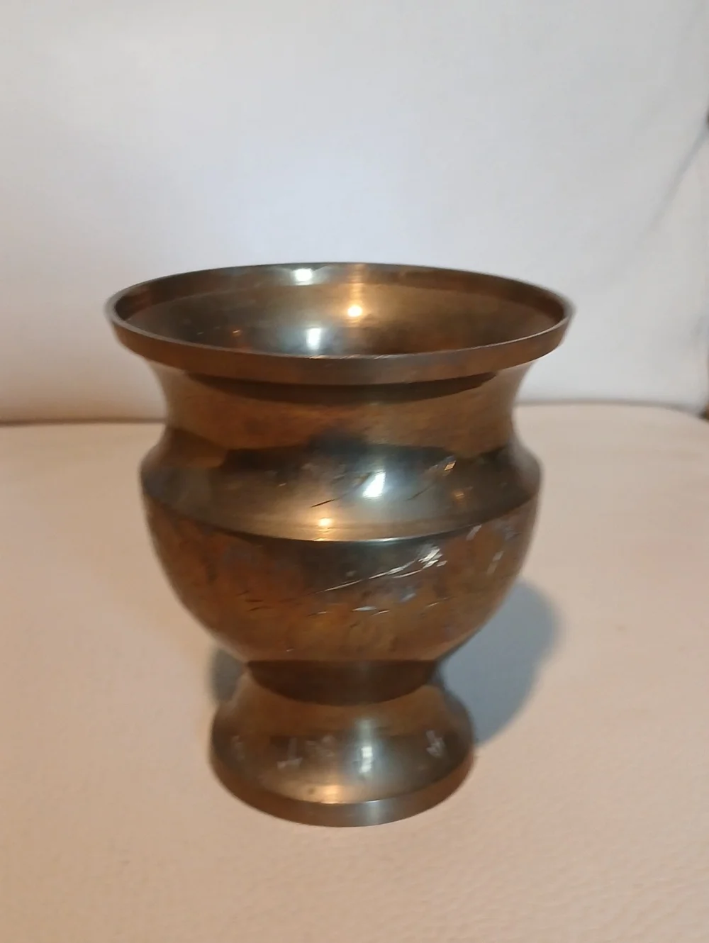 Brass Decorative Vase - Brass Finish